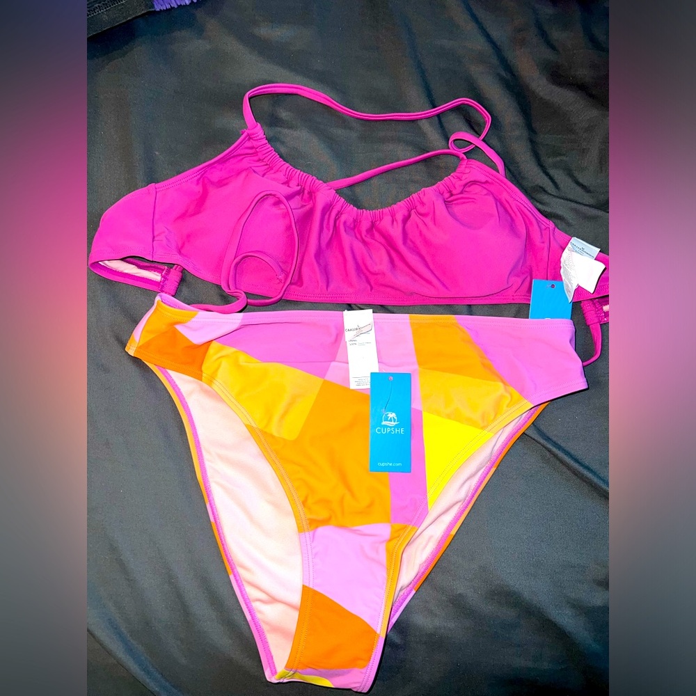 NWT cupshe bathing suit